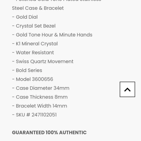 Movado Gold Women's Watch - Picture 9 of 11